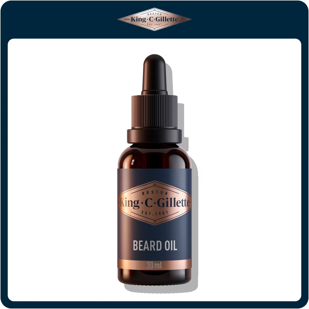 King C. Gillette Beard Oil 30ml Image 1